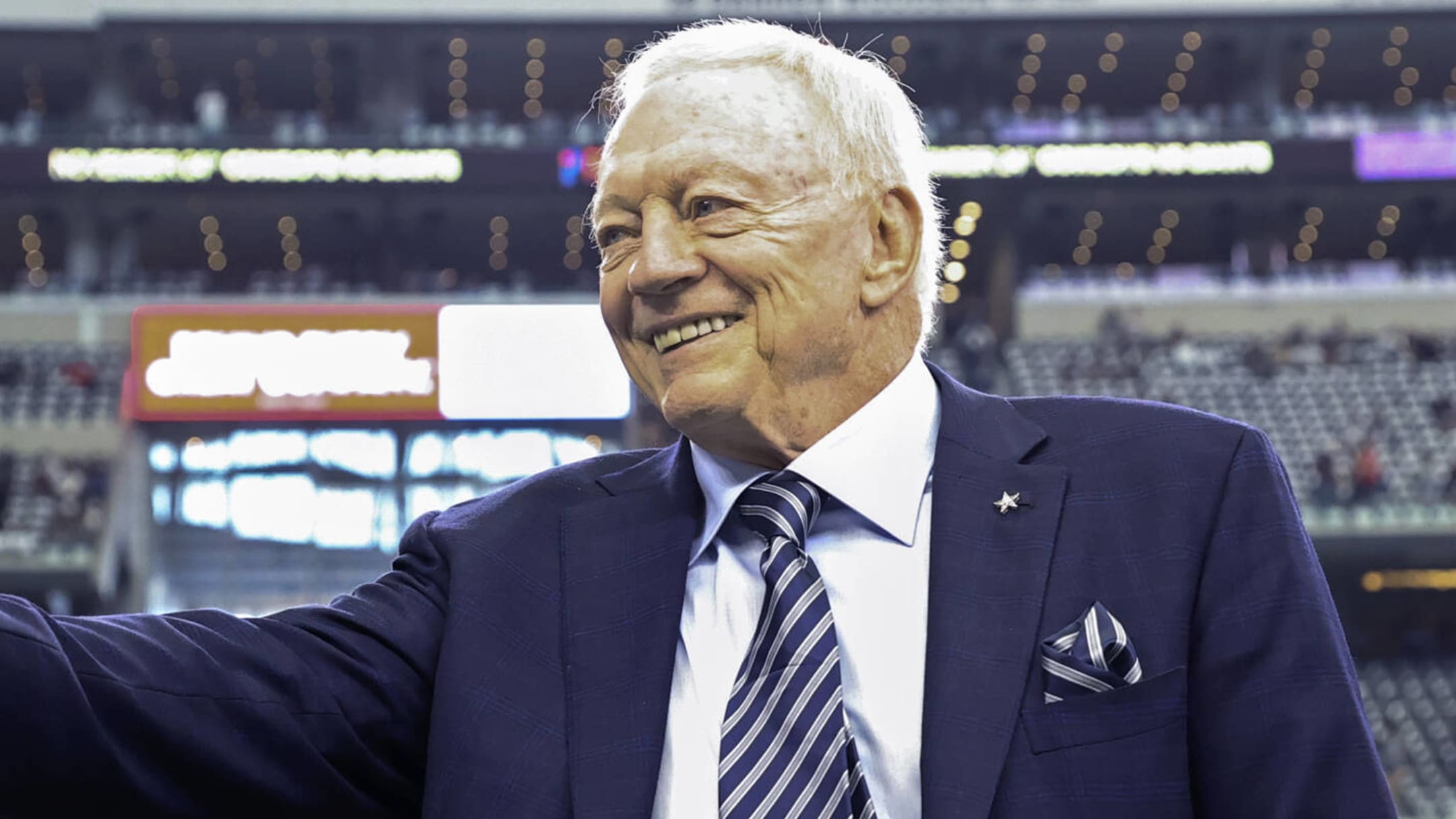 Jerry Jones on Odell Beckham Jr.: 'The Cowboys star on that helmet