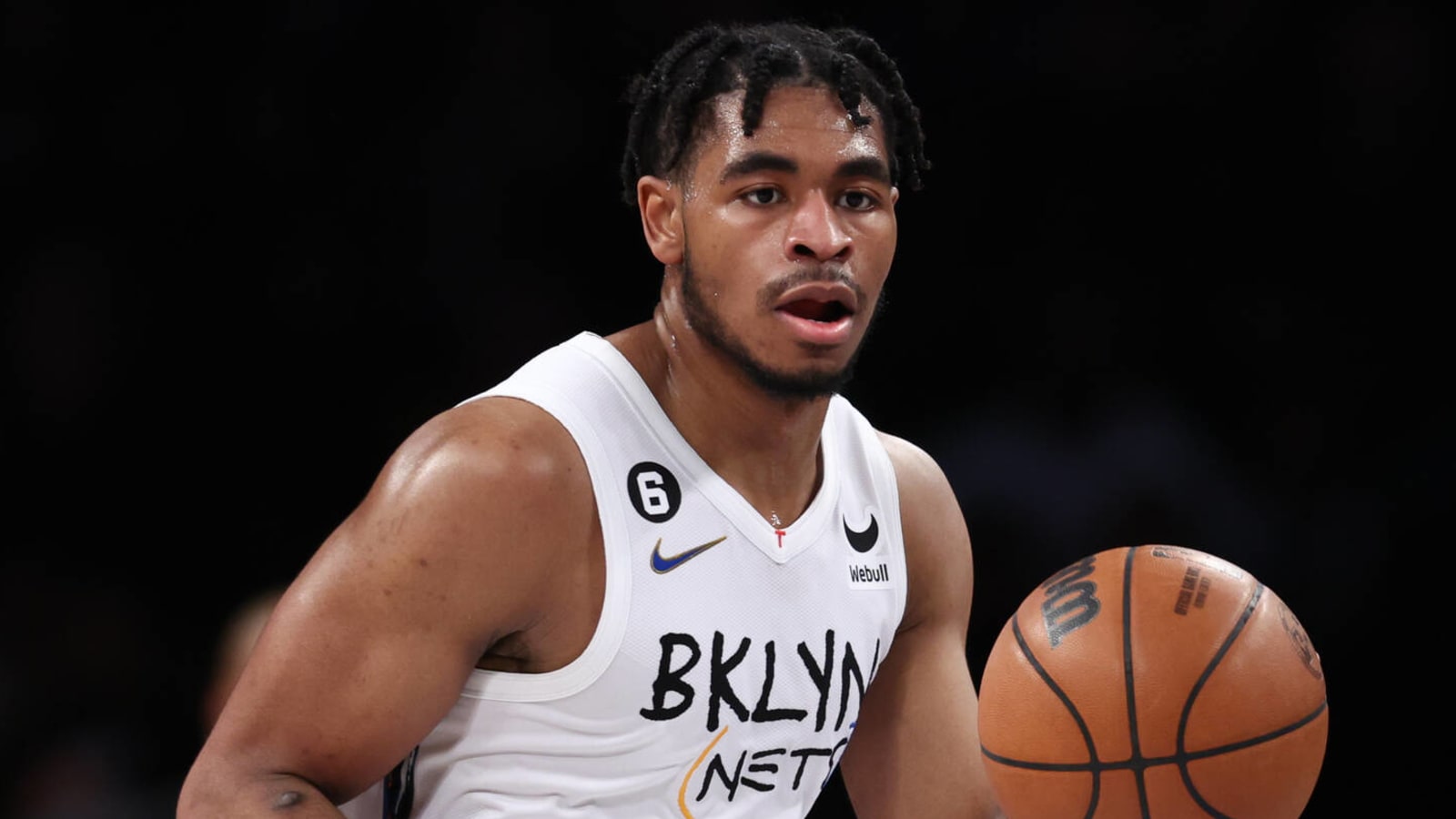 Young Nets star also makes scoring history