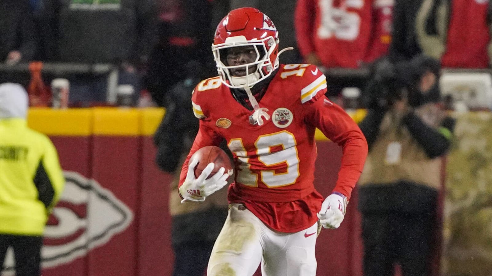 Chiefs' Kadarius Toney still blaming officials for costly penalty