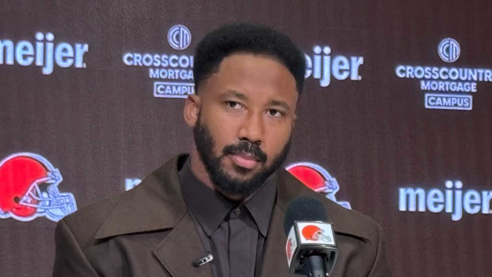 Myles Garrett makes odd statement about his megadeal