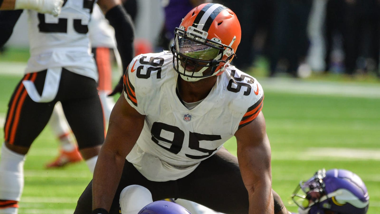 Myles Garrett on QB tombstones: 'I'm kind of a troll'