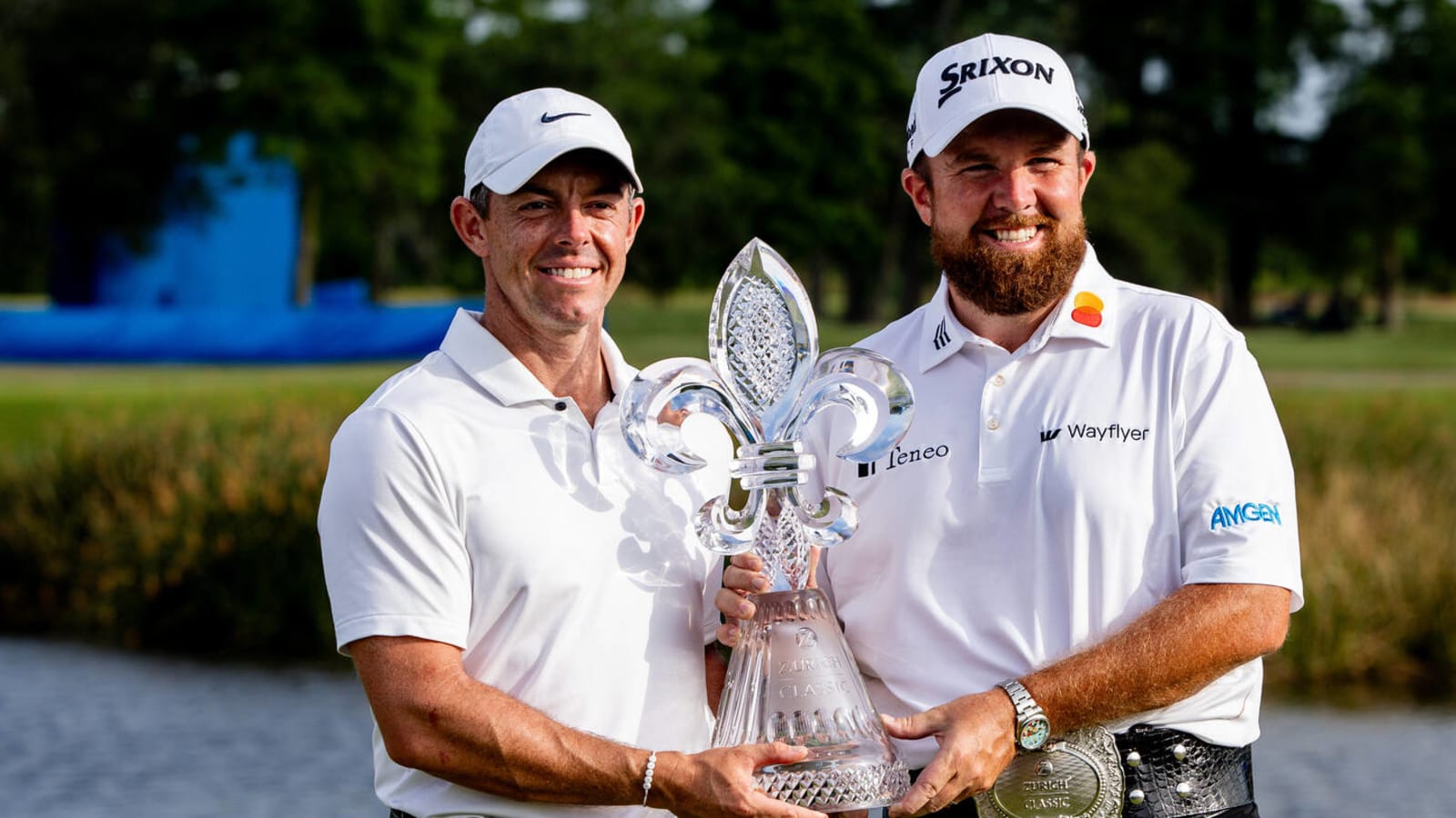 Rory McIlroy, Shane Lowry team up to win Zurich in playoff