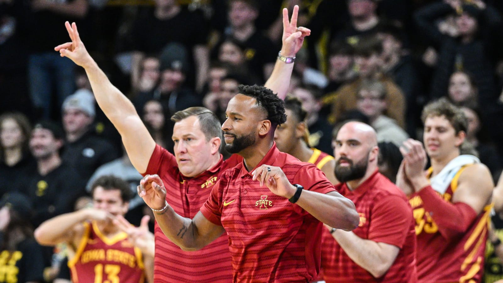 No. 3 Iowa State men storm back for 89-80 victory over Iowa