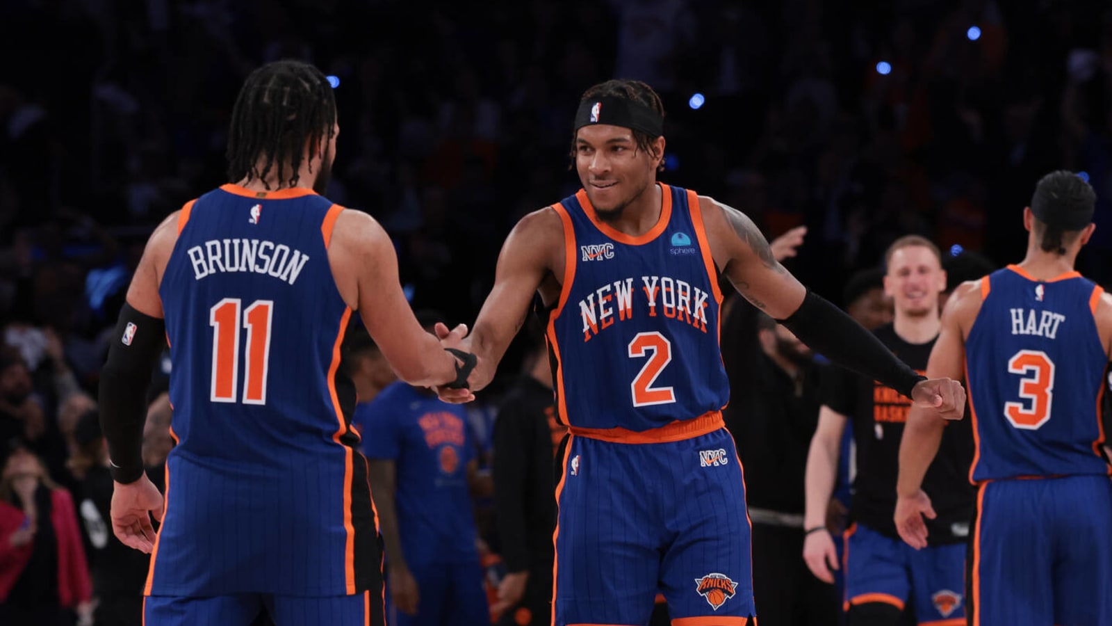 Watch: Knicks fans have deafening three-word chant