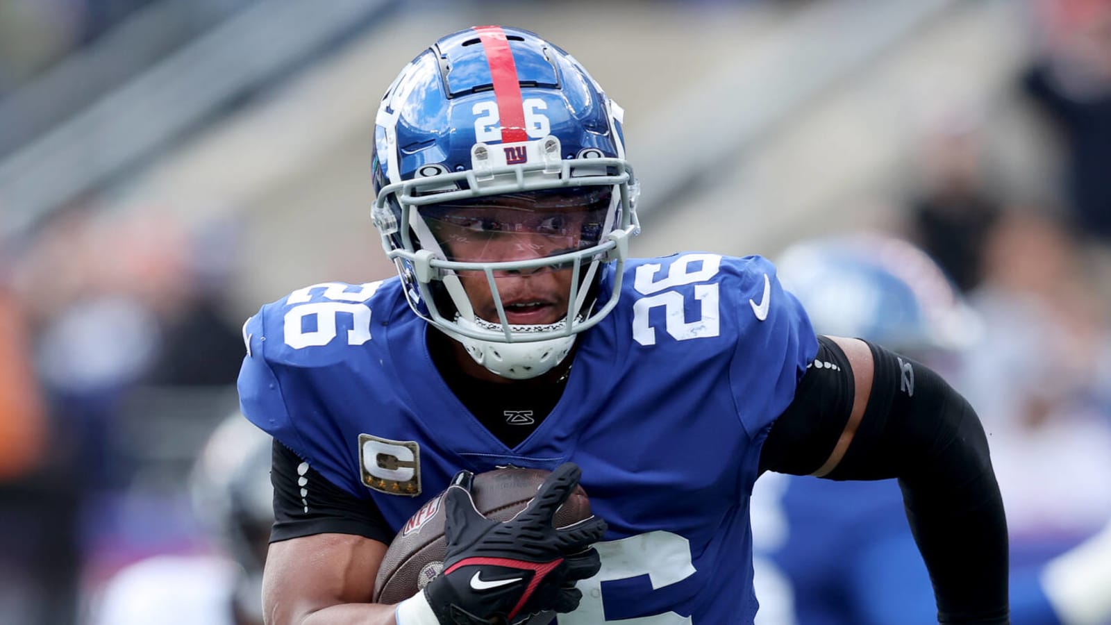 Could Giants RB Saquon Barkley reach free agency next spring?