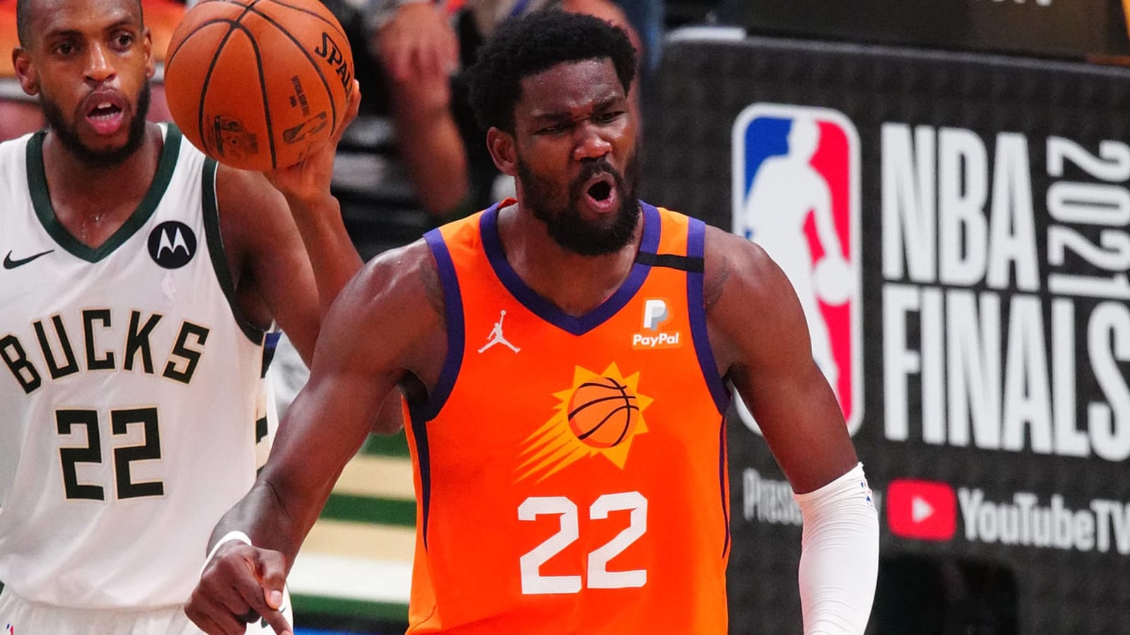 Deandre Ayton on Suns trailing: 'I like it'