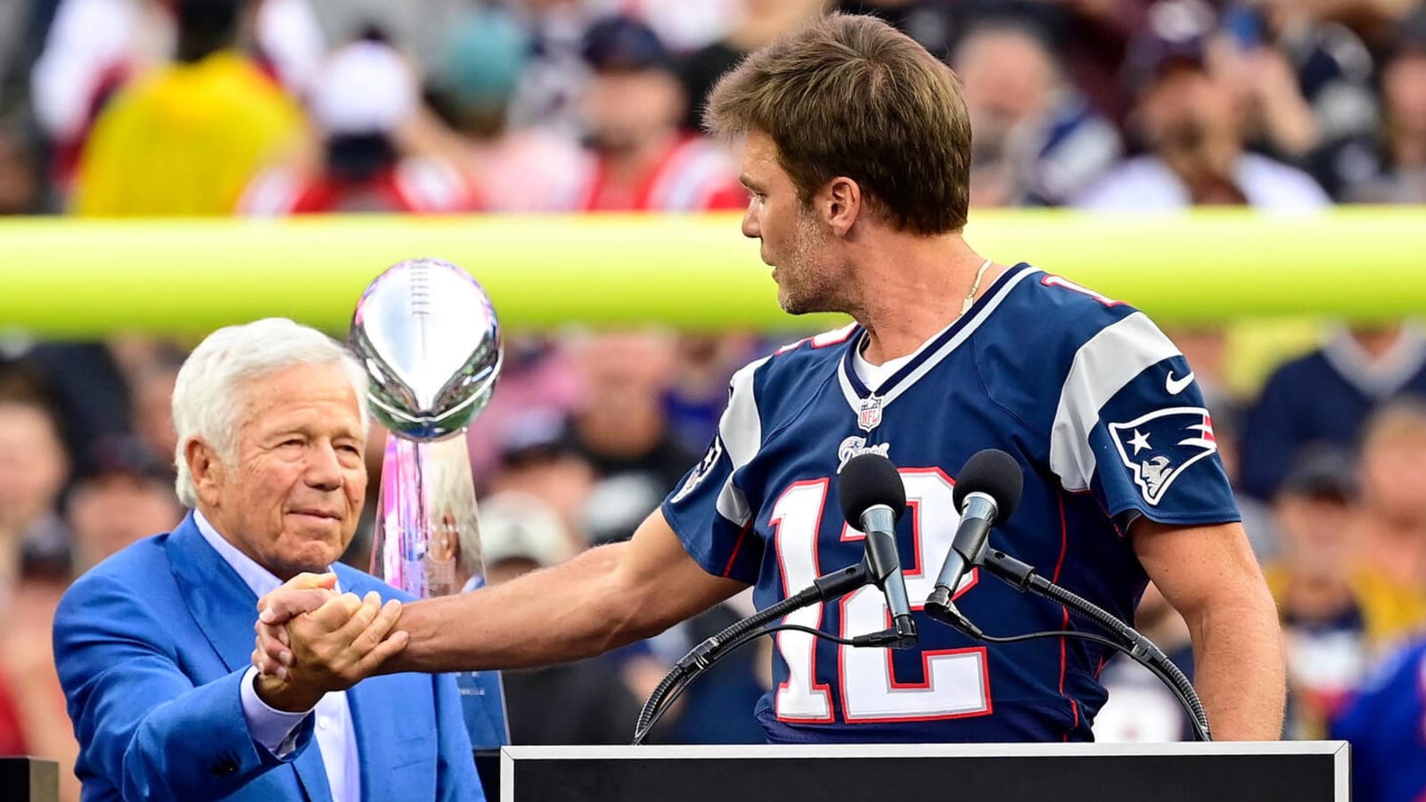 Patriots will induct Tom Brady into team Hall of Fame on 6/12/24