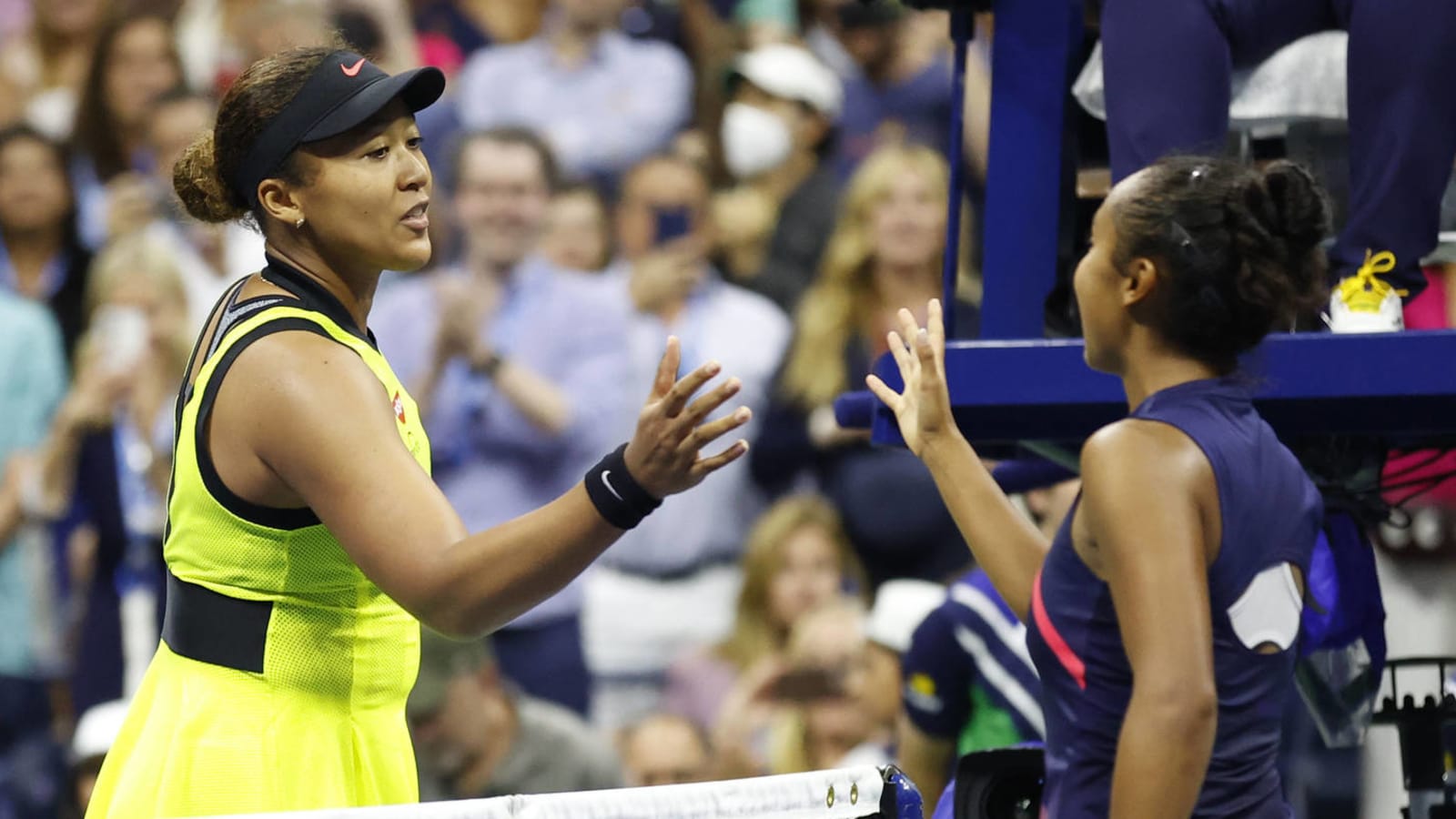 Naomi Osaka upset by Leylah Fernandez at U.S. Open