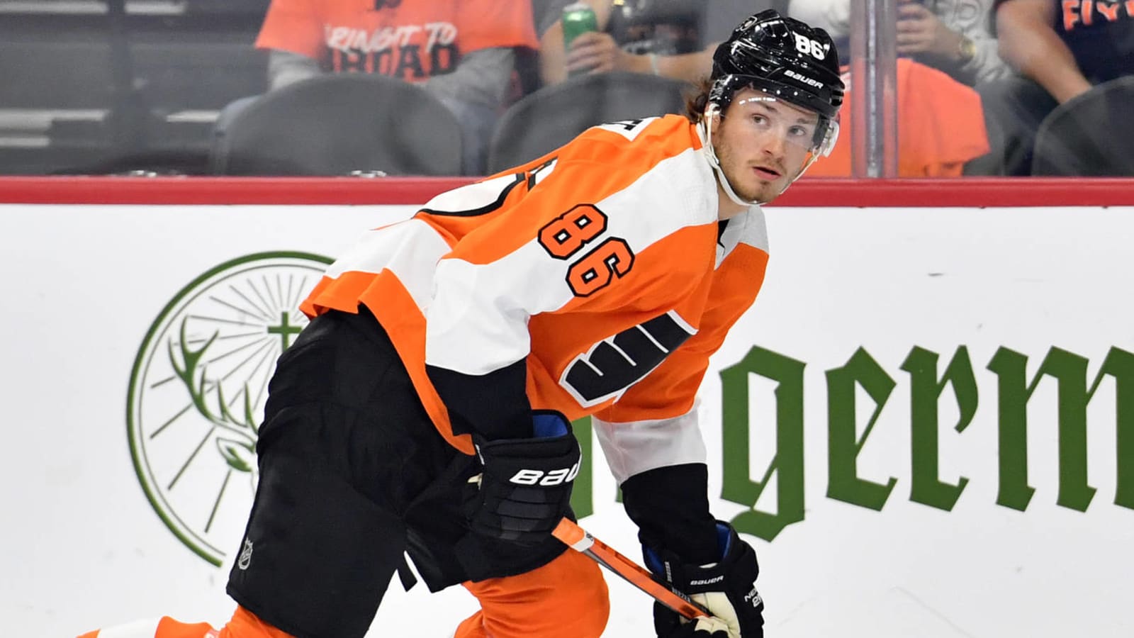 Flyers' Farabee out up to four weeks with upper-body injury