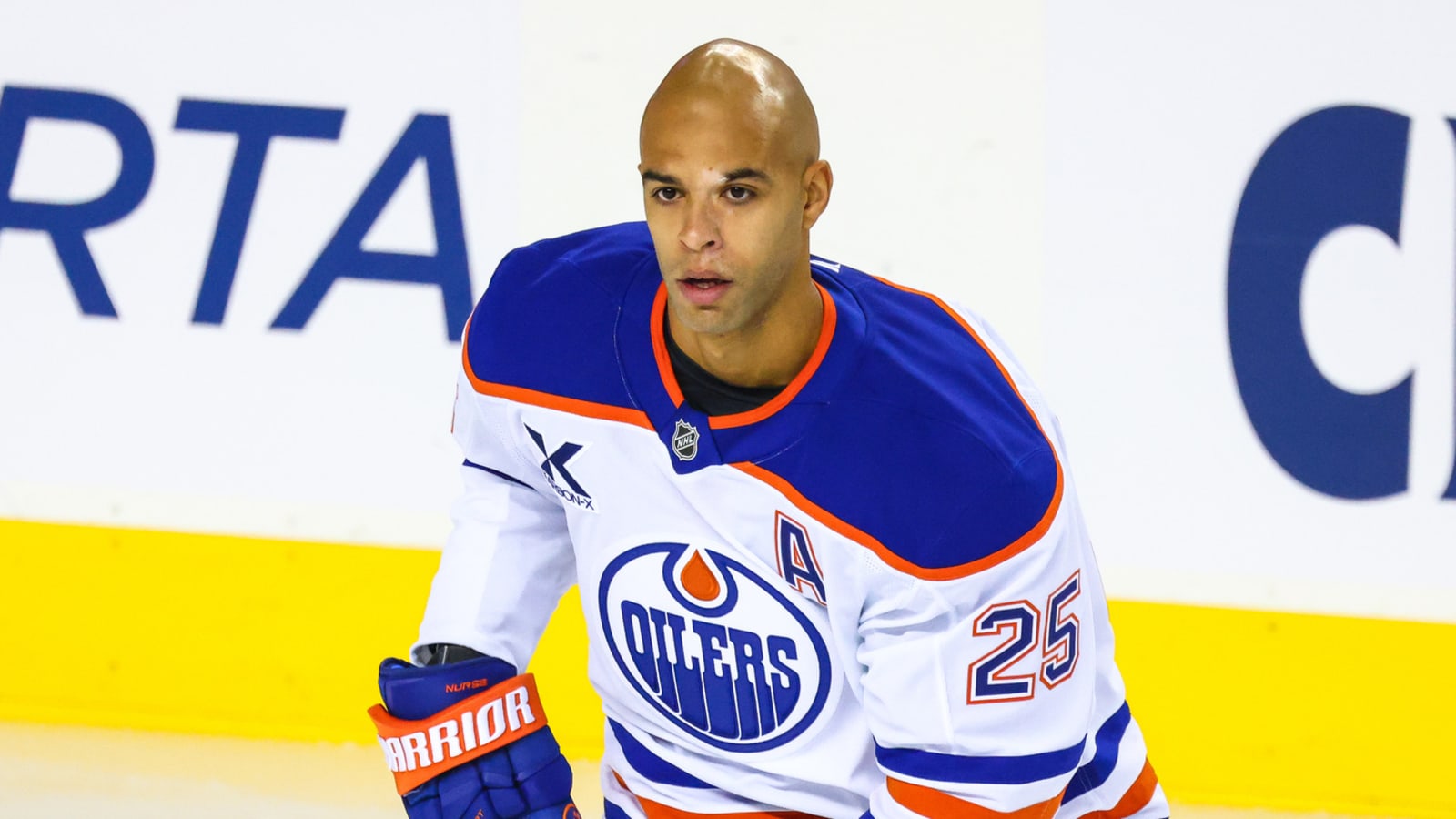 Oilers&#39; Darnell Nurse Leaves Game in Brutal Shape After Horrible Hit From Ryan Reaves