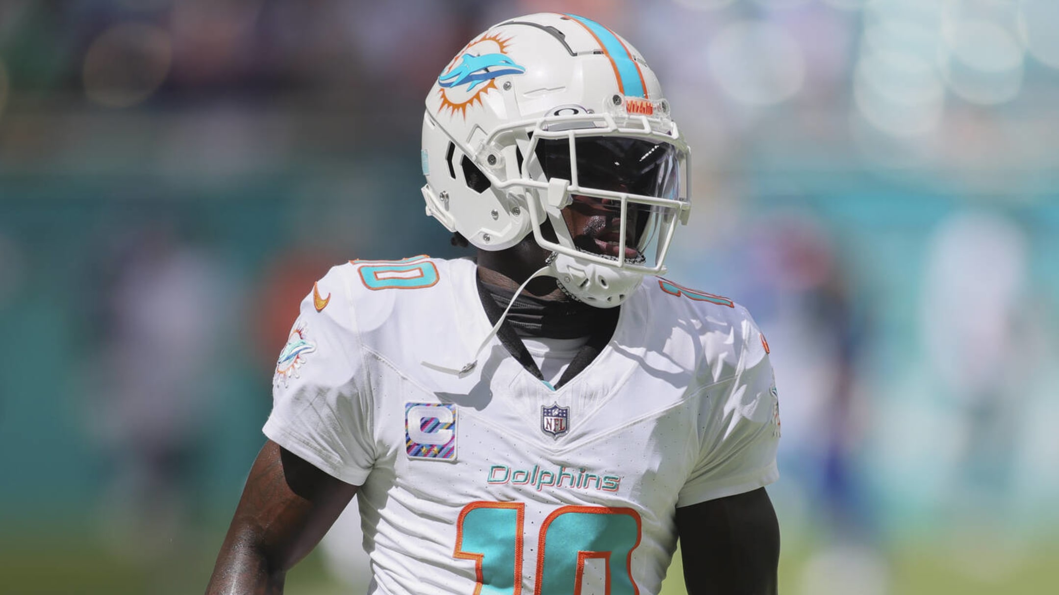 NFL Miami Dolphins Home Jersey Tyreek Hill - Burned Sports