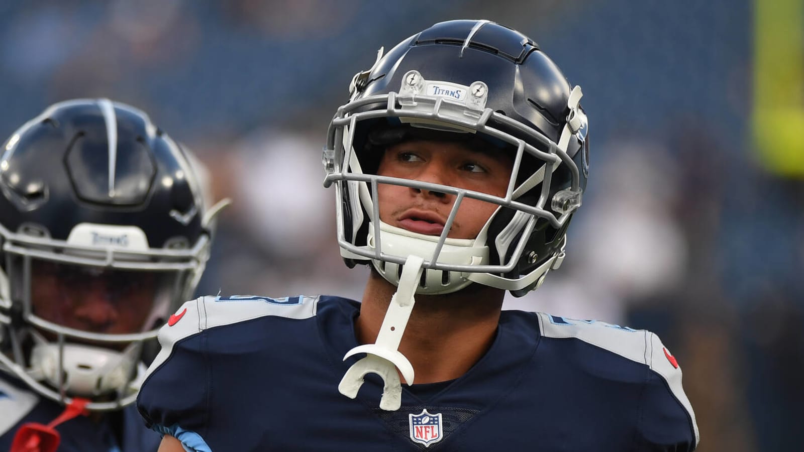 Titans' Caleb Farley addresses father's death