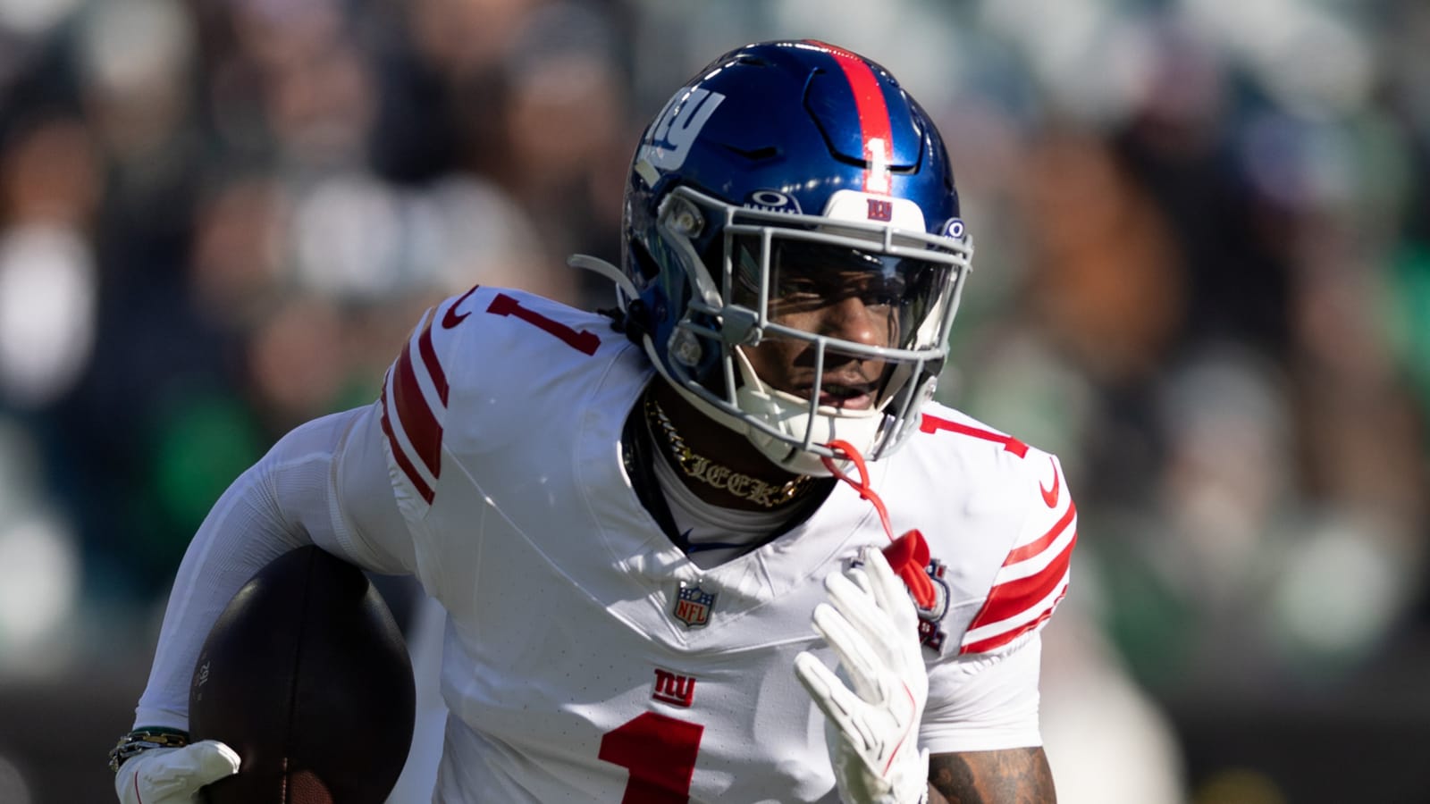 Malik Nabers breaks Giants' single-season receptions record