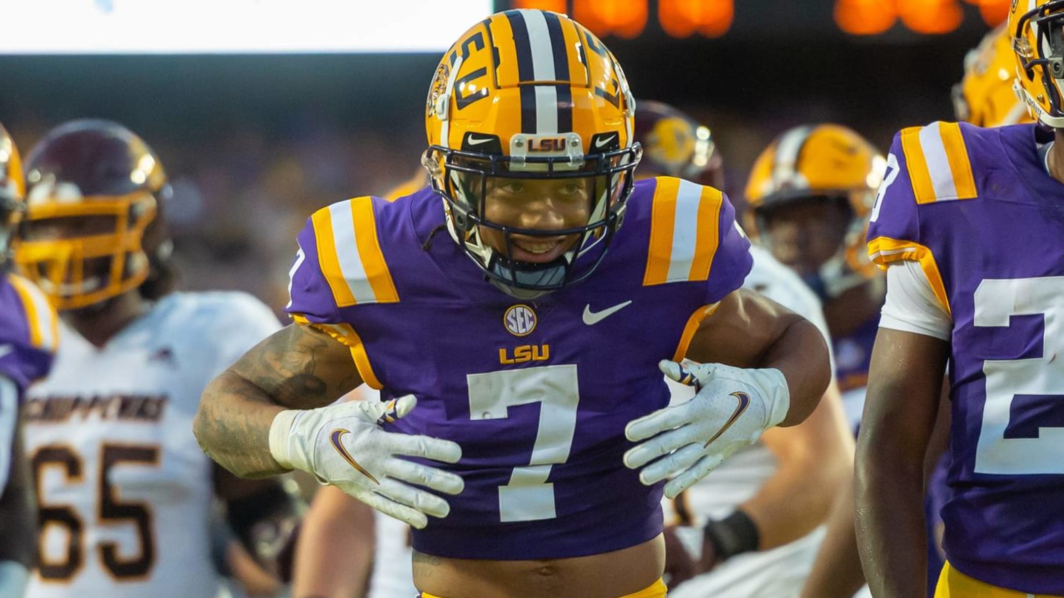 Derek stingley jr lsu jersey hotsell