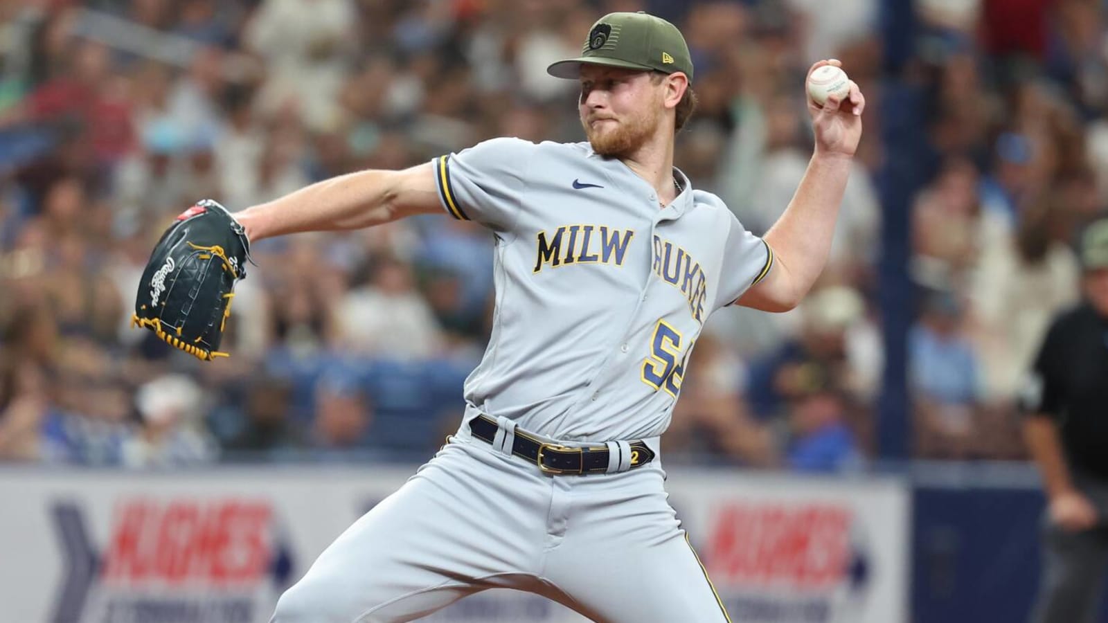 Brewers option veteran LHP to Triple-A