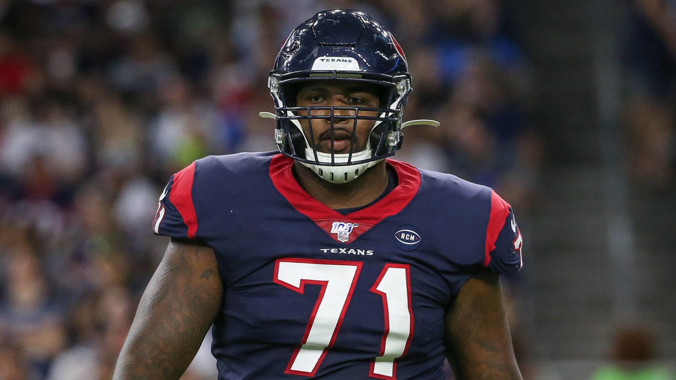 Tytus Howard to play left guard against Chiefs, Texans place