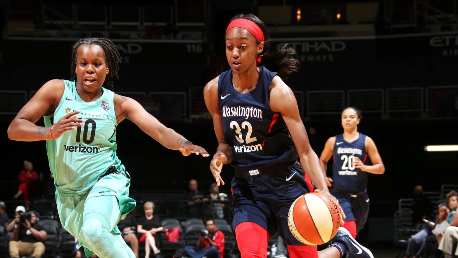 Three questions with Shatori Walker-Kimbrough: Growth overseas, team chemistry and the surging Mystics