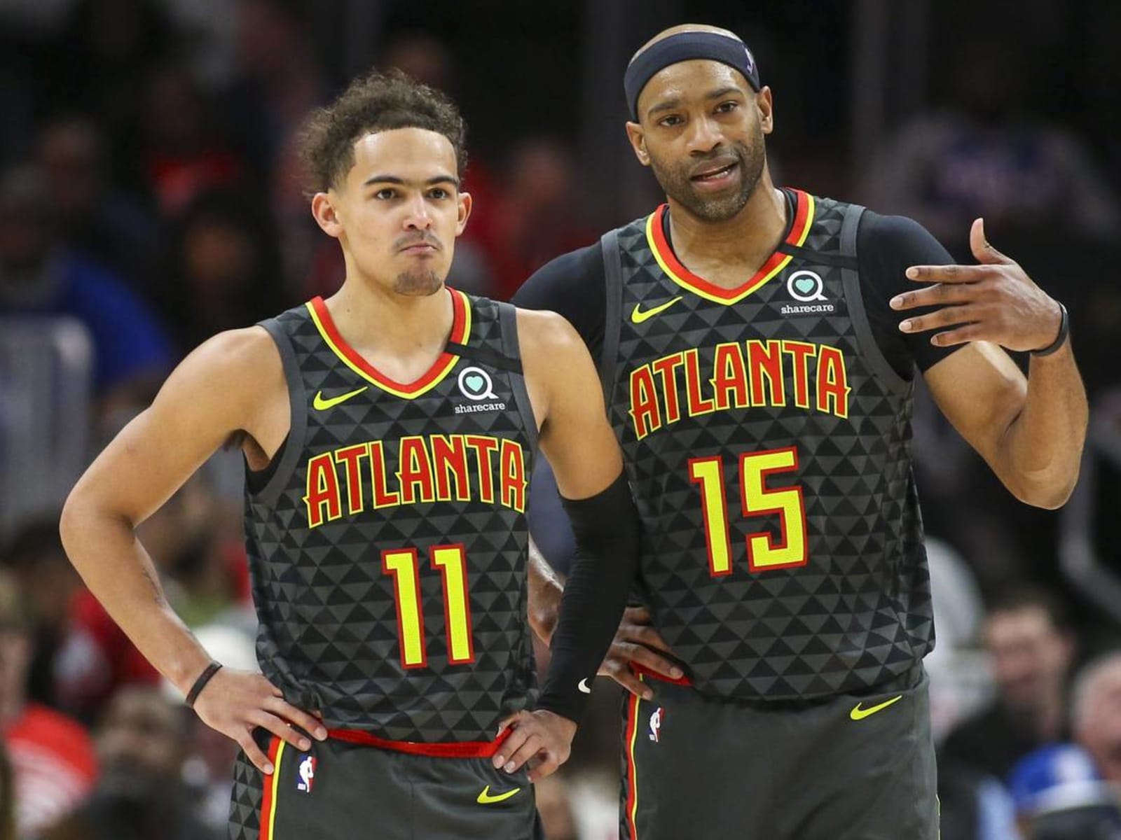 Trae Young shares heartfelt message as Vince Carter's career comes to a  close
