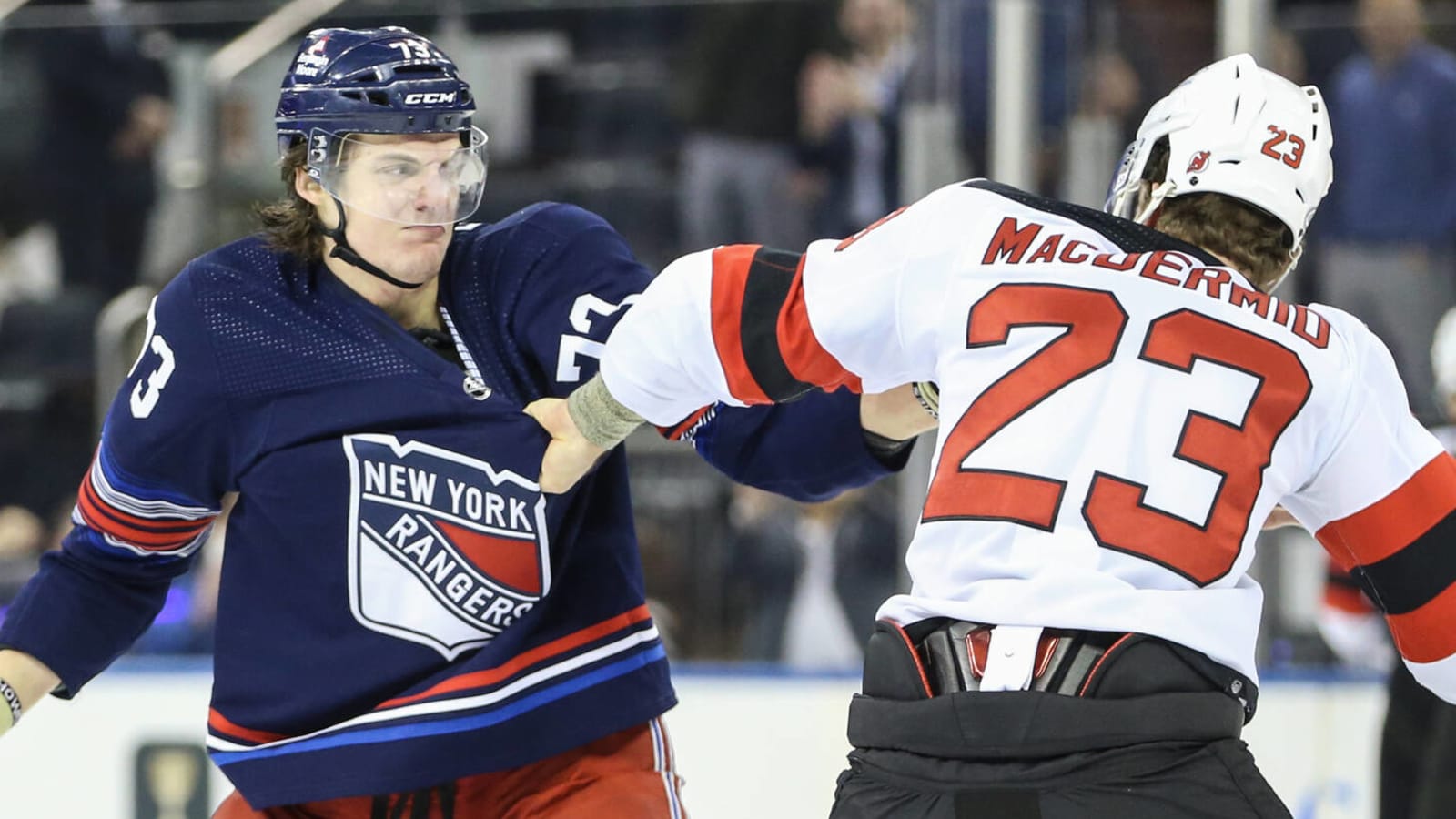 Watch: Penguins’ Rivals Have Old-Fashioned Line Brawl!