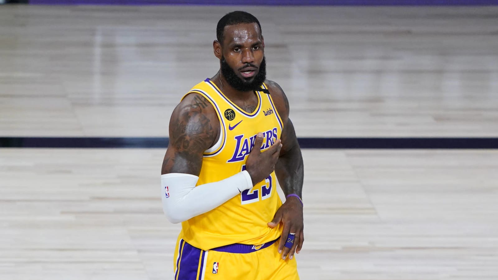 LeBron James gave powerful speech on 'Space Jam' set