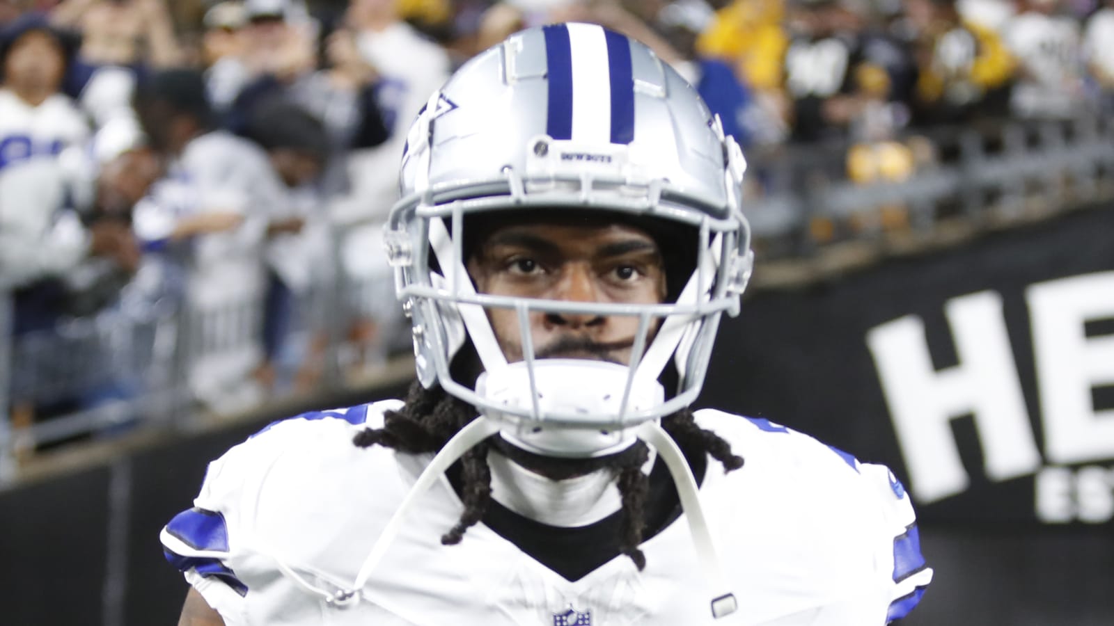 Watch: Trevon Diggs snags key interception vs. Eagles