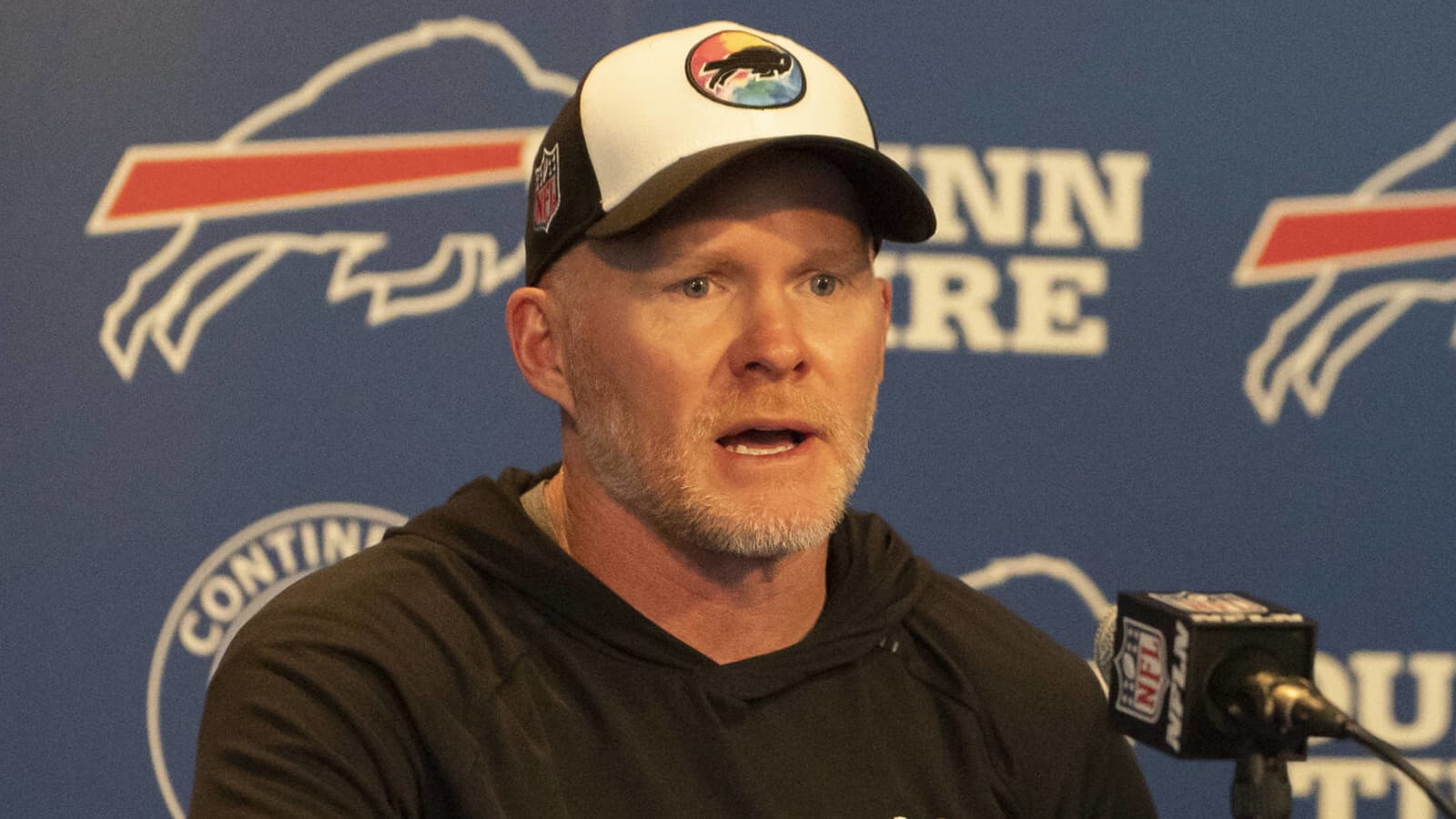 Bills' Sean McDermott discusses Stefon Diggs controversy