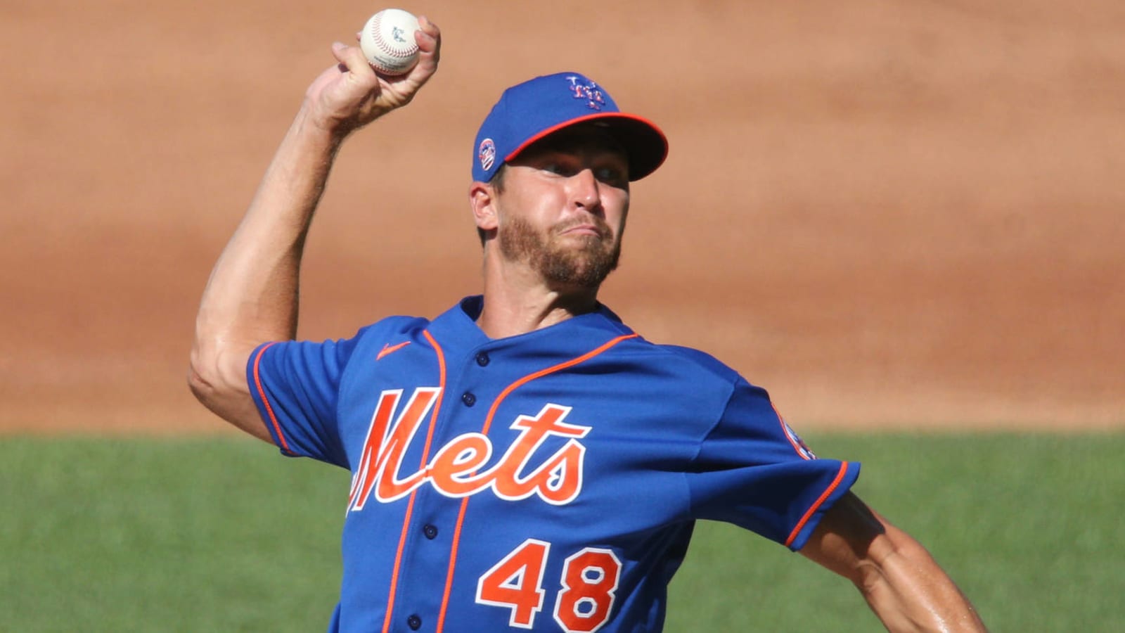 Watch: Jacob deGrom strikes out Ronald Acuna with 99 mph heater