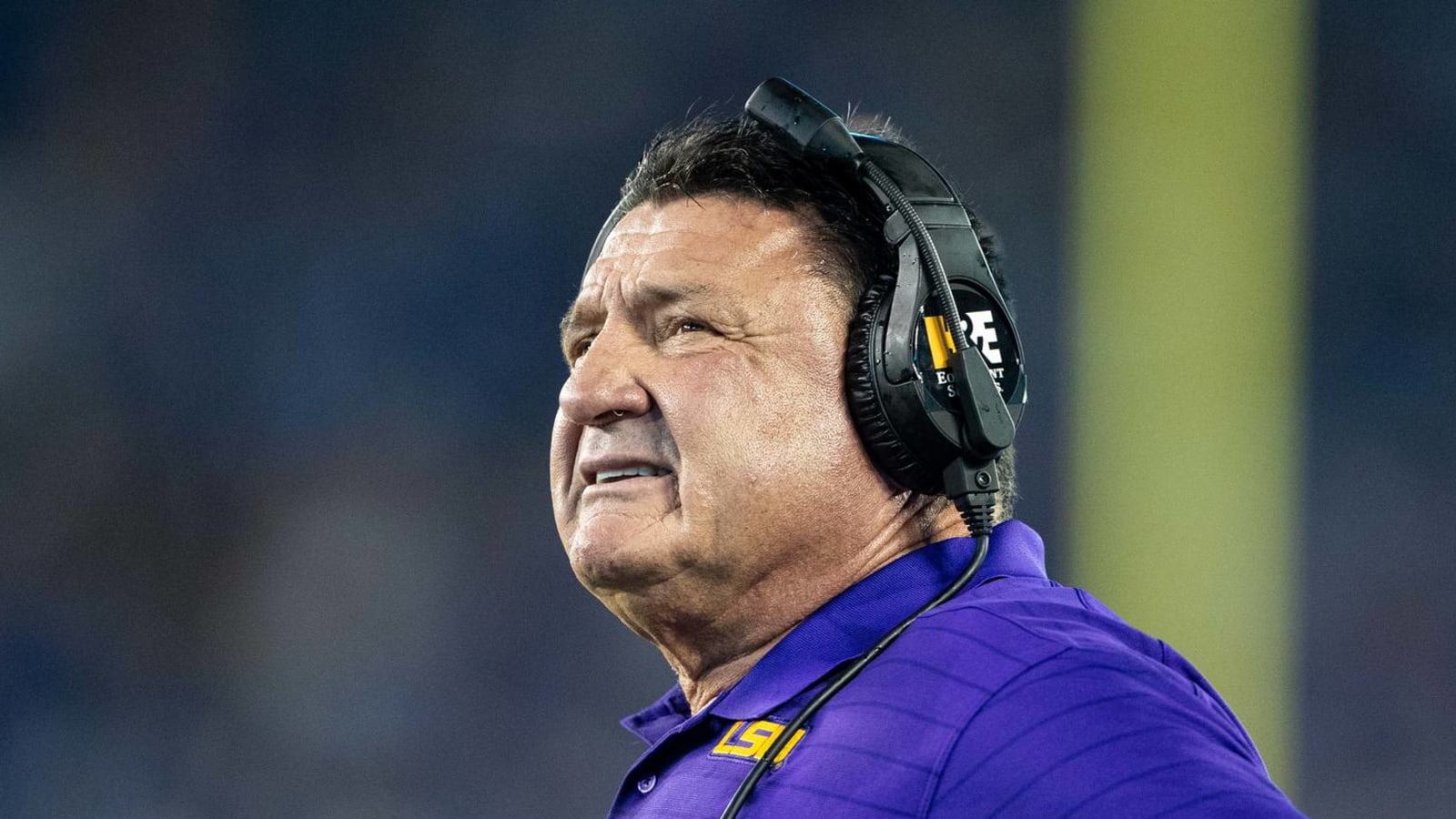 Ed Orgeron responds to job speculation after upset win over Florida