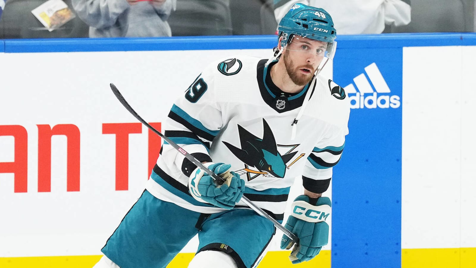 Sharks reassign veteran forward to AHL