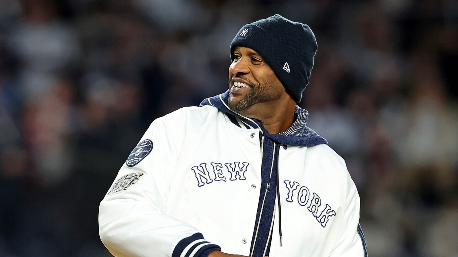 CC Sabathia names which hat he wants on his Hall of Fame plaque