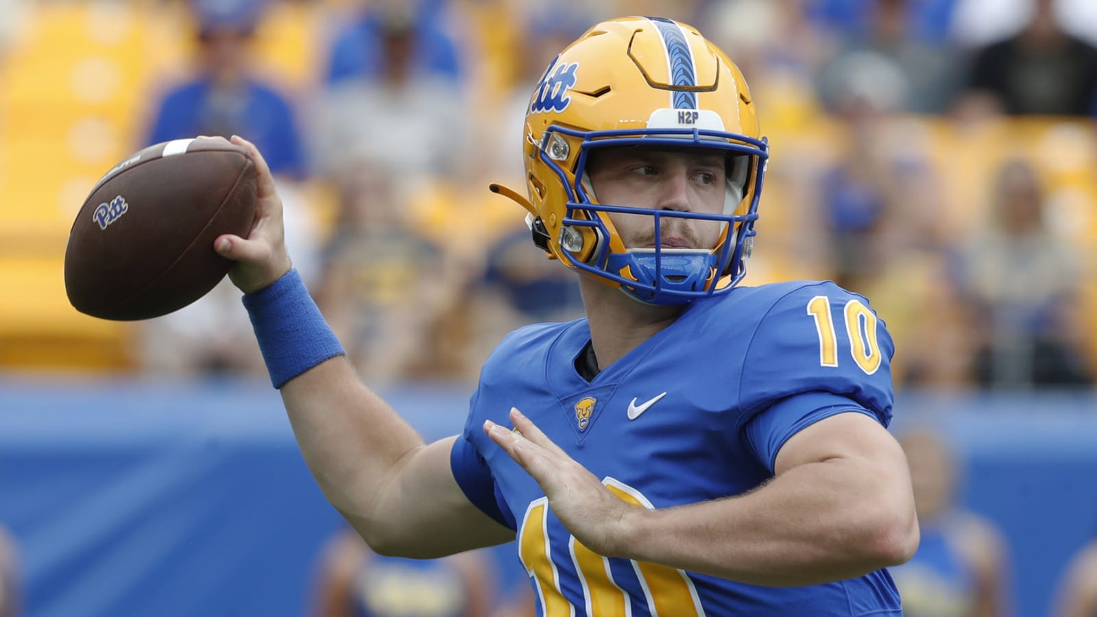 Pitt QB Eli Holstein throws costly interception against UNC