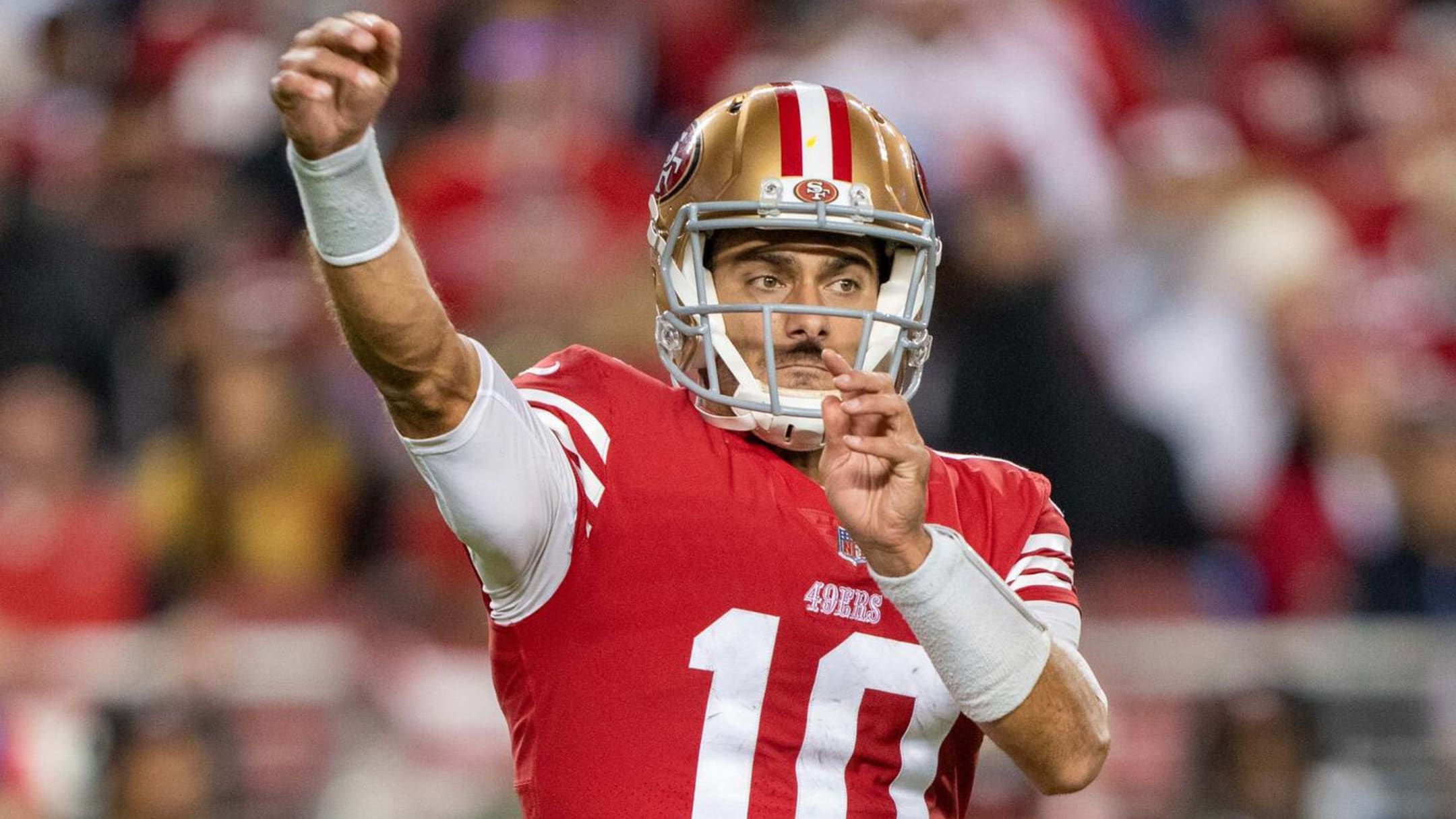 49ers remain in no rush to start Jimmy Garoppolo at QB