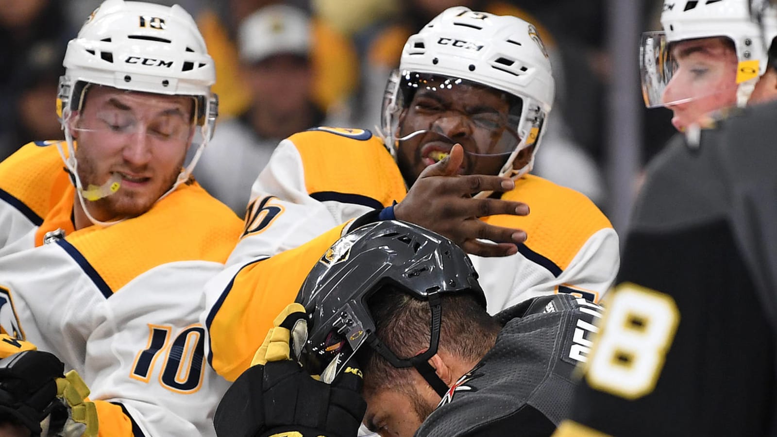 P.K. Subban claims Pierre-Edouard Bellemare bit his finger