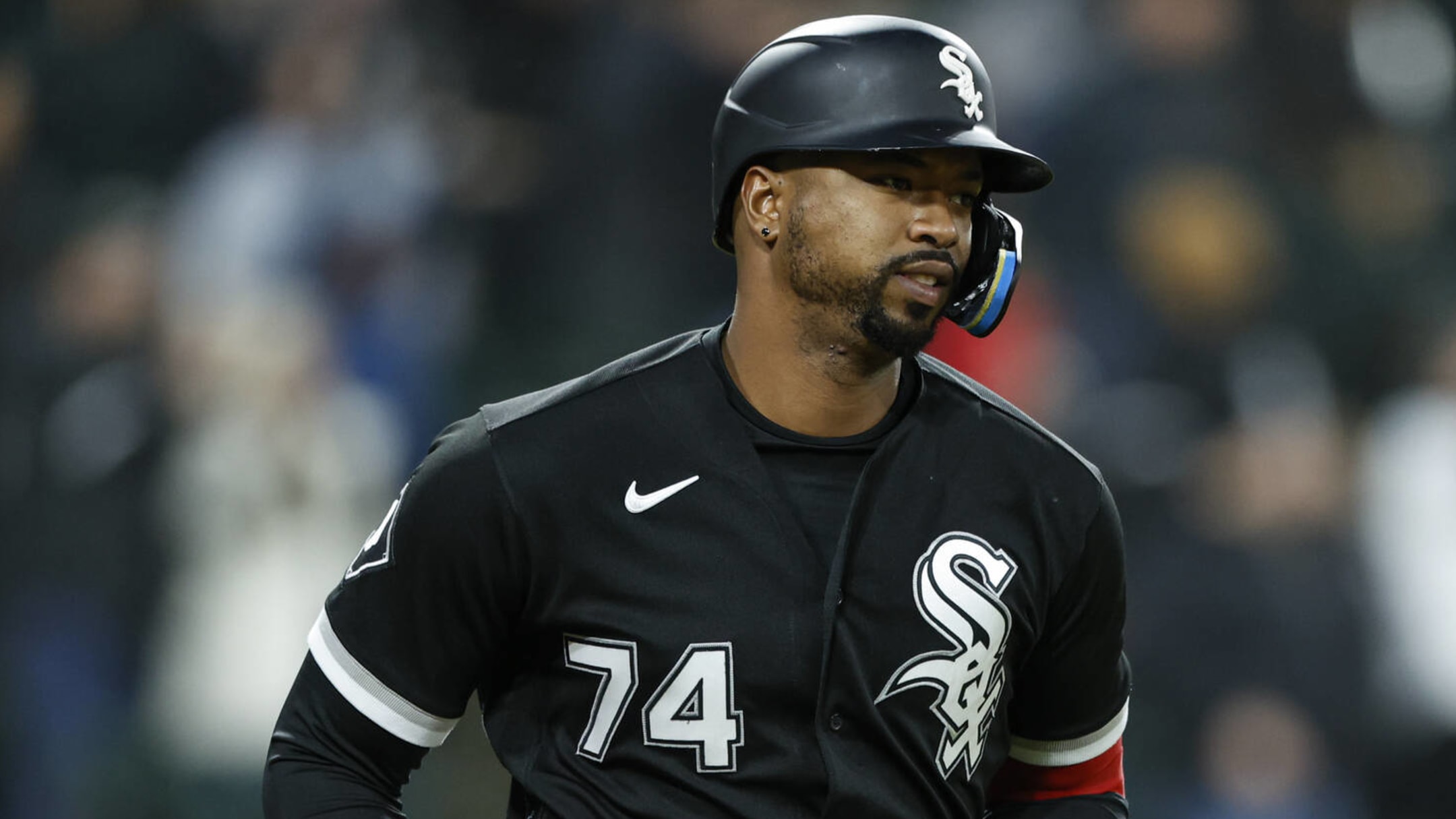 Eloy Jimenez Reacts to Making His 2021 Season Debut After Injury & Months  of Rehab