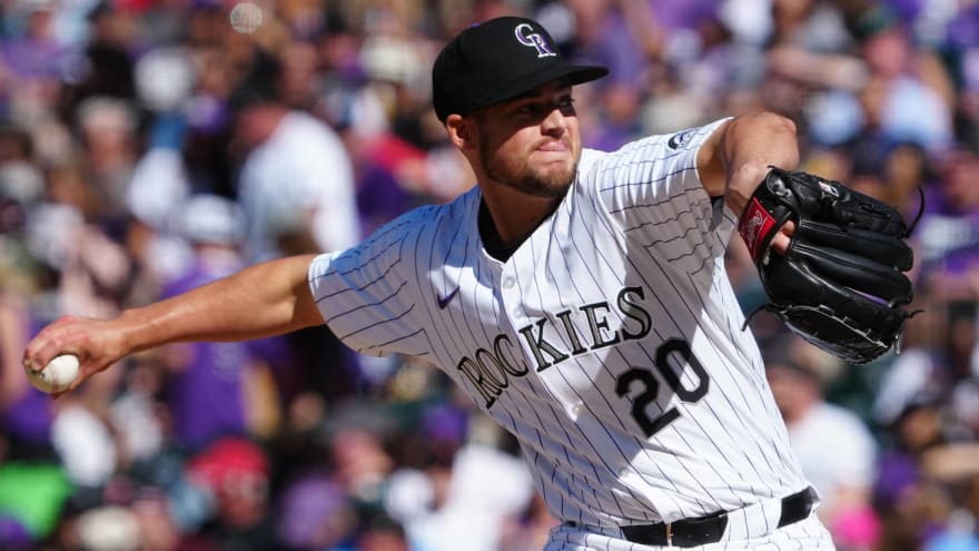 Rockies moving bullpen arm to the rotation due to injury