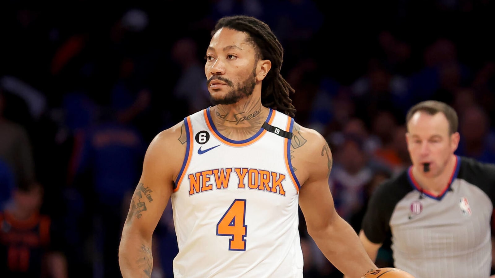 Derrick Rose seems happy to no longer be playing for Tom Thibodeau