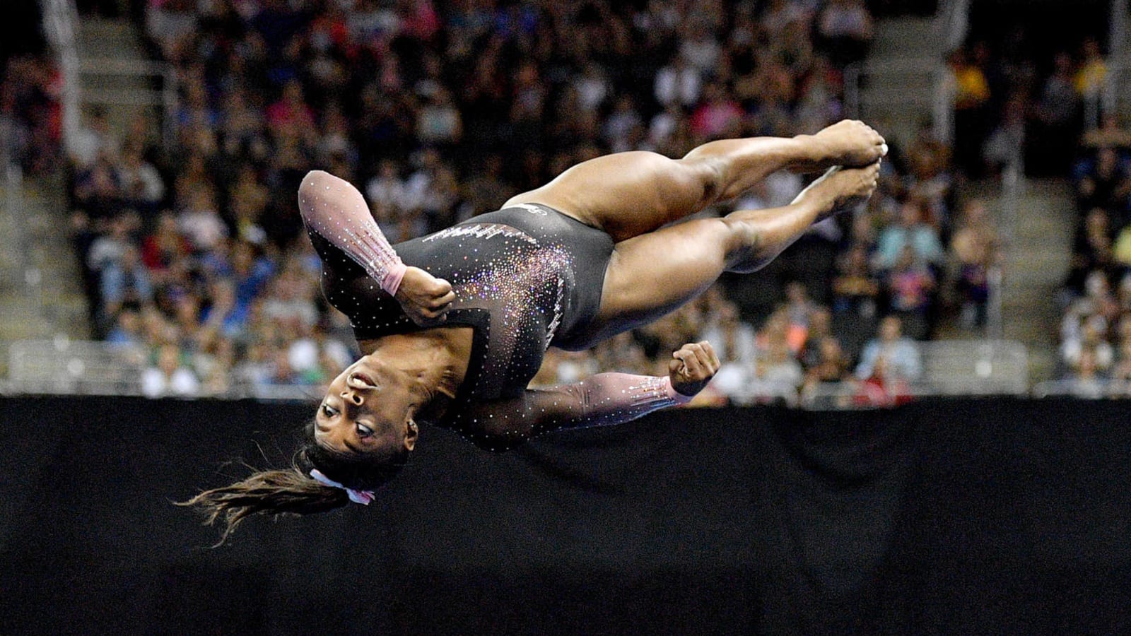 Watch Simone Biles' tripledouble is even better in extreme slow