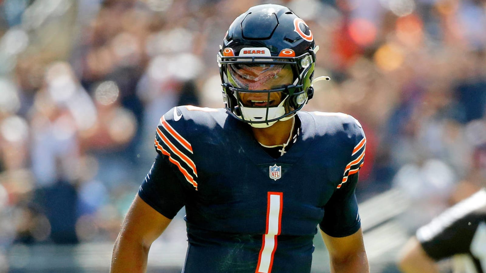 Justin Fields wants Bears fans to support Andy Dalton