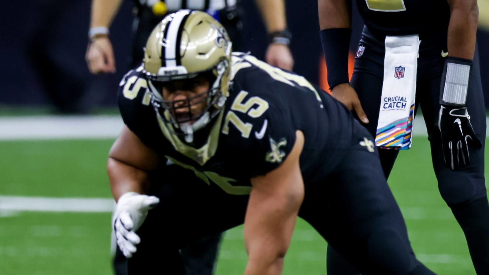 Saints OL Andrus Peat 'feared' to have suffered torn pec