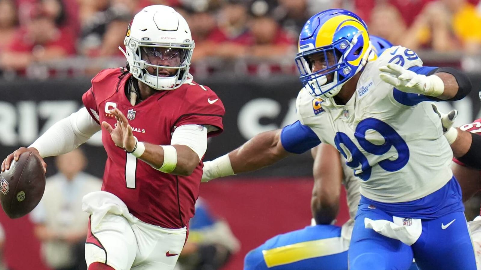 Kyler Murray had perfect reaction to Aaron Donald's retirement