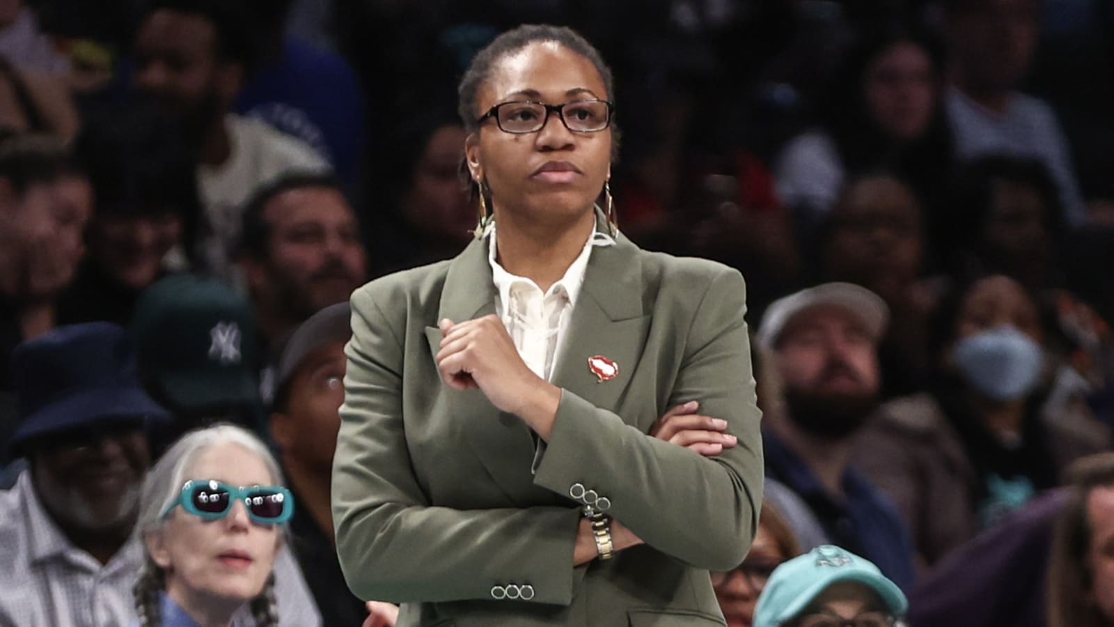 Former Dream HC Tanisha Wright reacts to firing