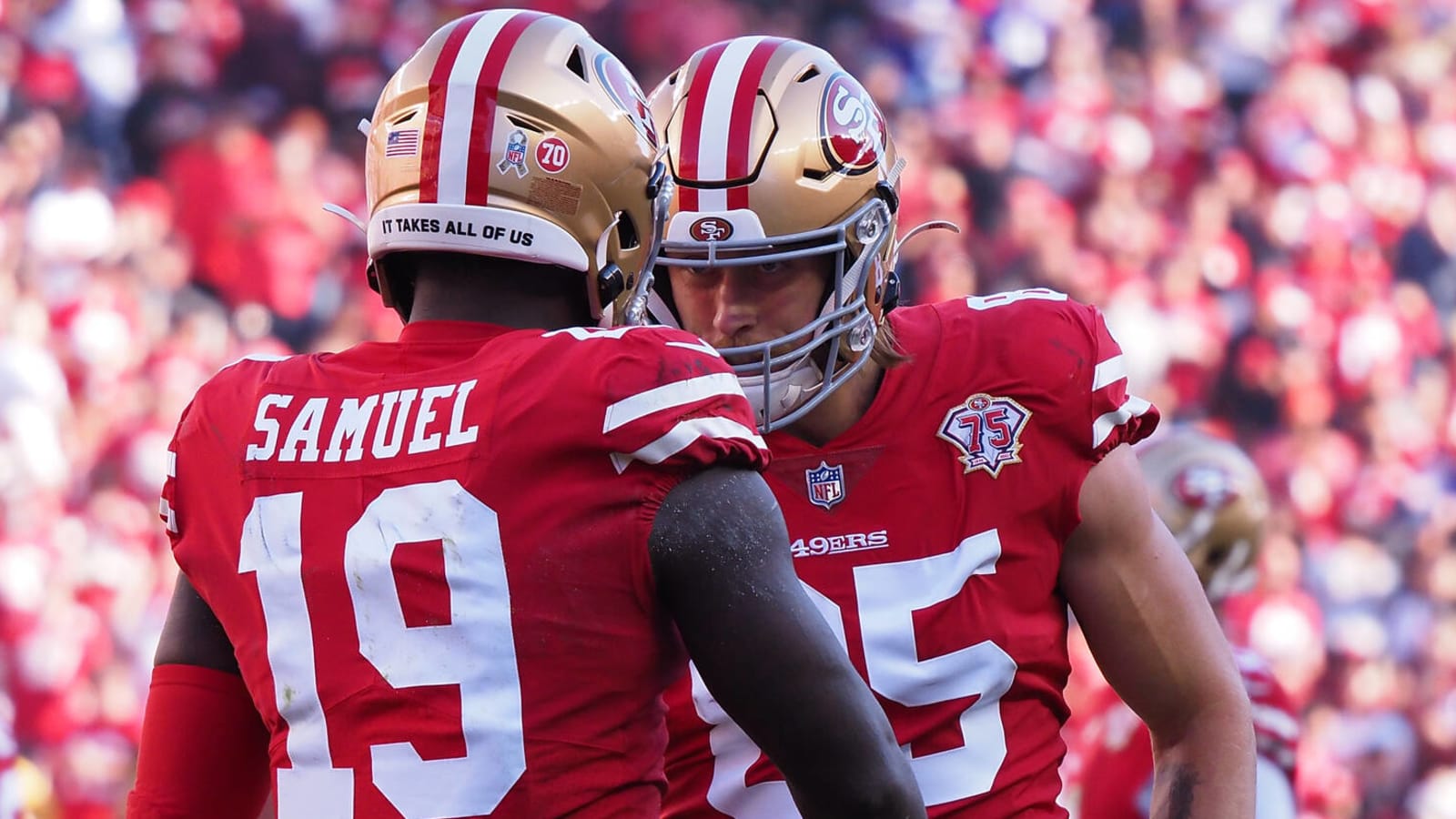 George Kittle expects Deebo Samuel contract news soon