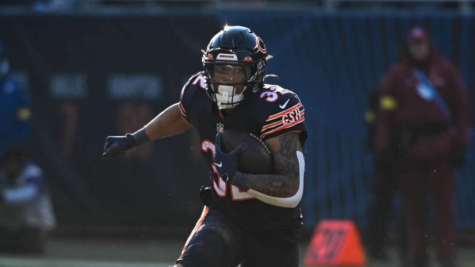 David Montgomery throws some shade at Bears