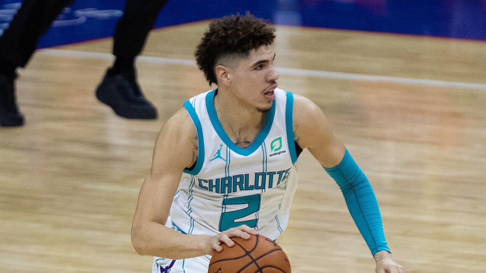 Hornets' LaMelo Ball records first career triple-double