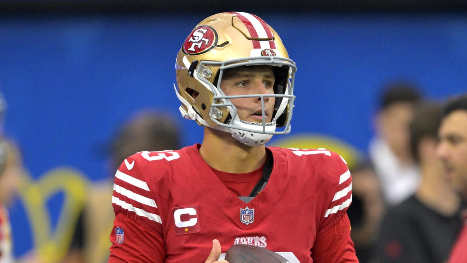 49ers news: Brock Purdy was blitzed at a record rate against the Giants -  Niners Nation