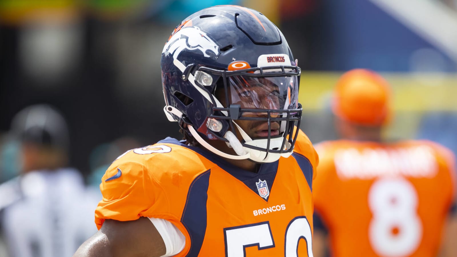 Broncos LB Jonas Griffith dislocates elbow