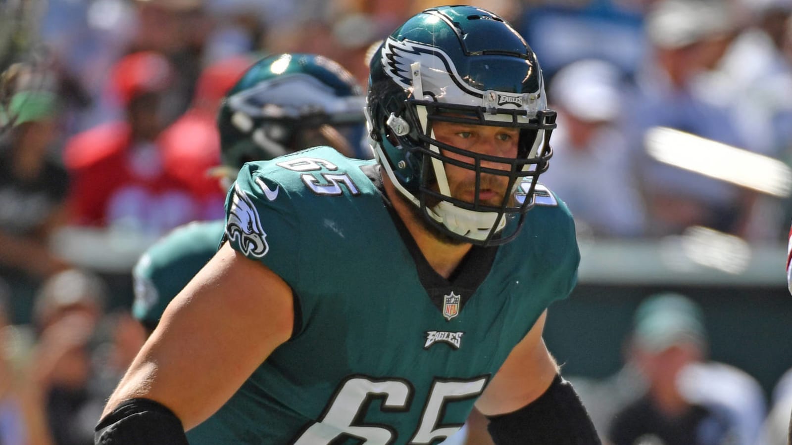 Eagles right tackle Lane Johnson inactive vs. Chiefs for personal matter