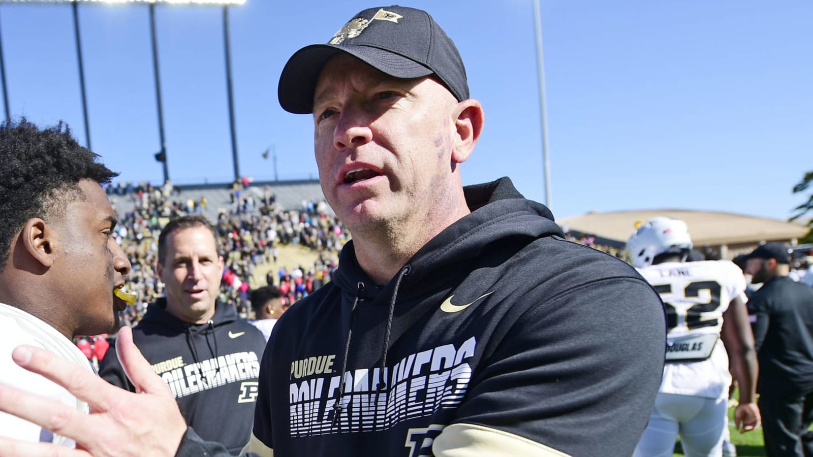 Purdue's Jeff Brohm pushes for spring Big Ten season 