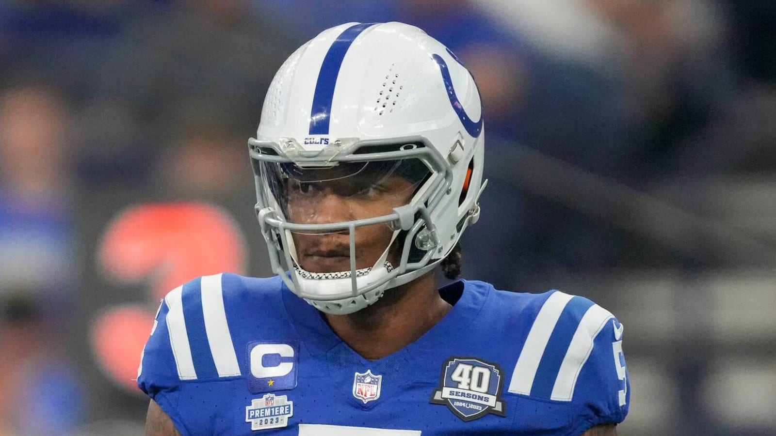 Colts QB Anthony Richardson exits after taking big hit during debut