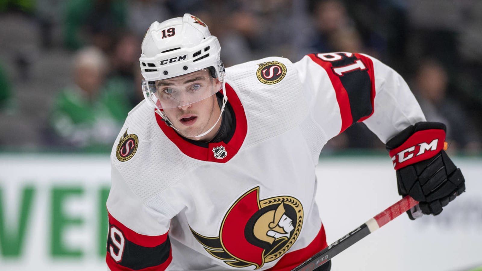 Sens' Batherson out 'a couple months' after hit from Sabres' Dell